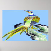 Pheasant Standing poster Drawing 5 (Voorkant)