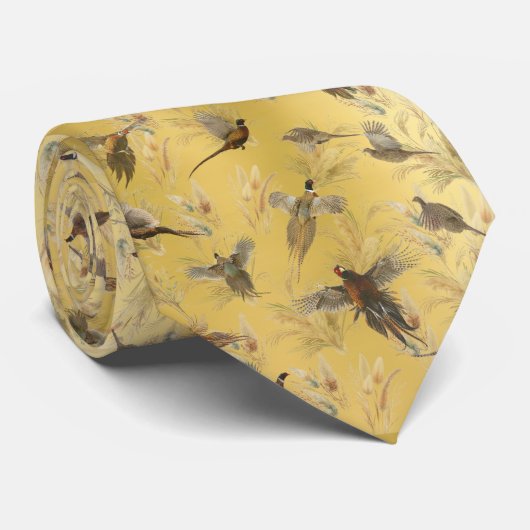 Pheasant  stropdas (Opgerold)