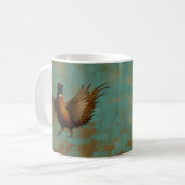 Pheasant strutting design koffiemok (Voorkant links)