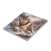 Pheasant  tegeltje (Zijkant)