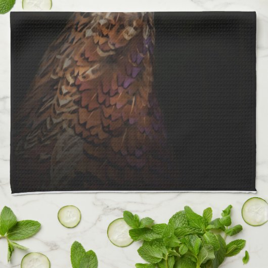 Pheasant Towel Theedoek (Gevouwen)