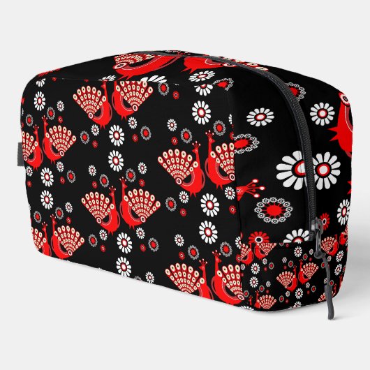  Pheasants Peacock Art Toilettasje (Rechterhoek)