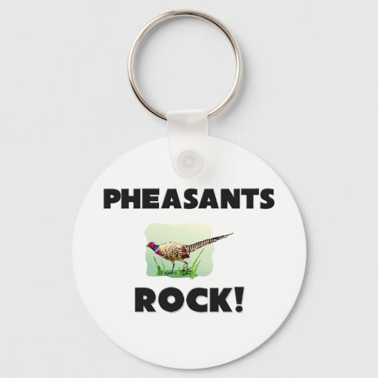 Pheasants Rock Sleutelhanger (Voorkant)