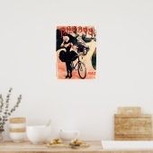 PHEBUS BICYCLES France Paris PAL Jean Paleologu Poster (Keuken)