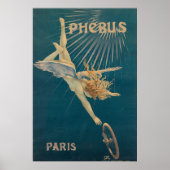 Phebus  French Nouveau Bicycle Frankrijk Poster (Voorkant)