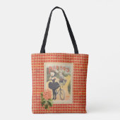  Phebus Woman & Cycle Collage Tote Bag (Achterkant)