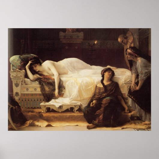 Phèdre (Phaedra) 1880 Framed Print (Voorkant)