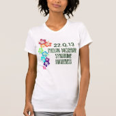 Phelan-McDermid Syndrome Awareness T-shirt (Voorkant)