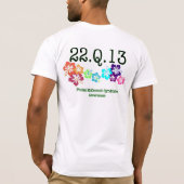 Phelan-McDermid Syndrome Awareness T-shirt (Achterkant)