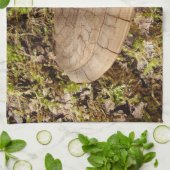 Phellinus igniarius Mushroom Thea Theedoek (Gevouwen)