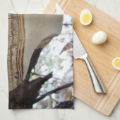 Phellinus igniarius Mushroom Thea Theedoek (Quarter Fold)