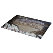 Phellinus igniarius paddenstoel Glazen kapbord Snijplank (Hoek)