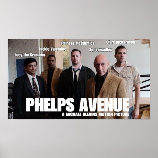 Phelps Avenue Group Poster (Voorkant)
