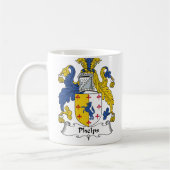 Phelps Family Crest Koffiemok (Links)