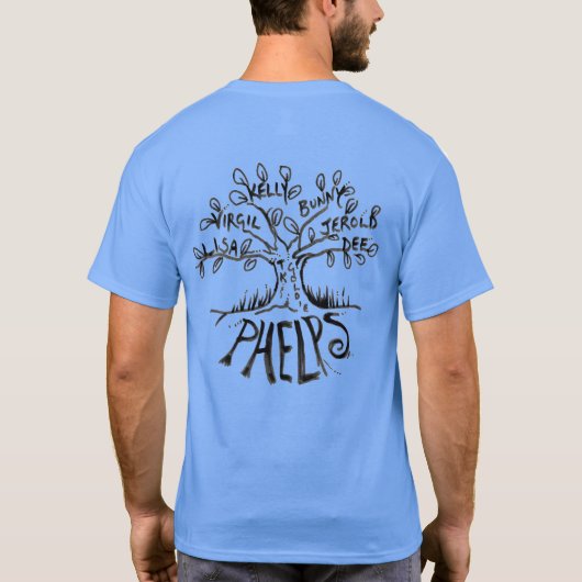 Phelps Family Reunion 2025 T-shirt (Achterkant)