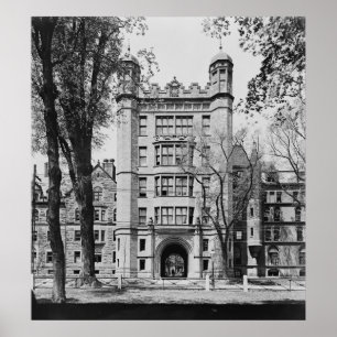 Phelps Hall en Gateway (Yale University) Poster