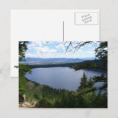 Phelps Lake I in het Grand Teton National Park, Briefkaart (Voorkant / Achterkant)