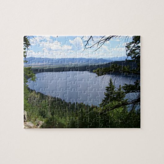 Phelps Lake I in het Grand Teton National Park, Legpuzzel (Horizontaal)