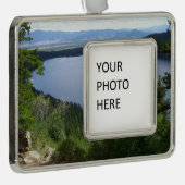 Phelps Lake I in het Grand Teton National Park, Verzilverd Omlijst Ornament (Rechts)