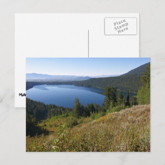 Phelps Lake III at Grand Teton National Park Briefkaart (Voorkant / Achterkant)