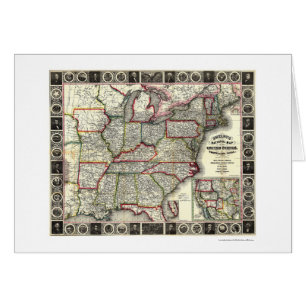 Phelps United States Map 1852