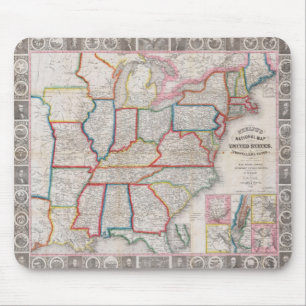 Phelps's National Map of the United States Muismat
