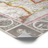  Phelps's National Map of the United States Poster (Hoek)