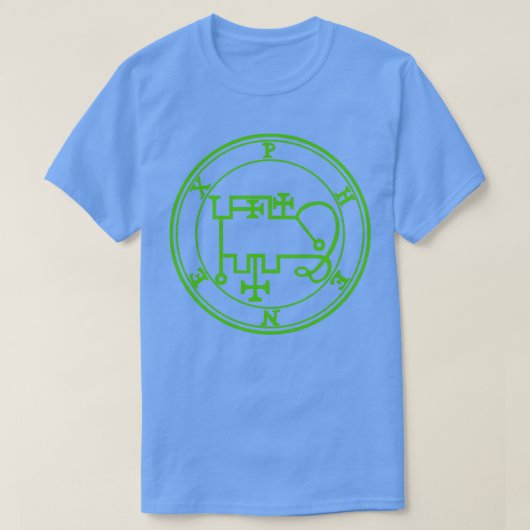 Phenex Sigil transformeert je leven groen T-shirt (Design voorkant)