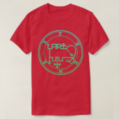 Phenex Sigil transformeert je levensgroene verloop T-shirt (Design voorkant)