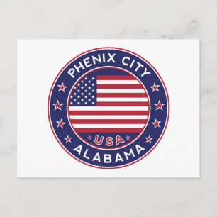 Phenix, Alabama Briefkaart