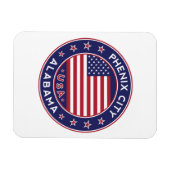 Phenix, Alabama Magneet (Horizontaal)