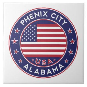 Phenix, Alabama Tegeltje