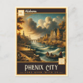 Phenix City, Alabama |  Briefkaart (Voorkant)