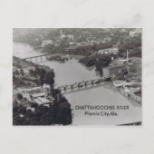 Phenix City Alabama Briefkaart (Voorkant)