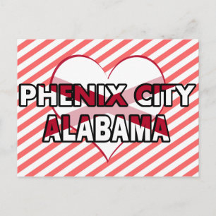 Phenix City, Alabama Briefkaart