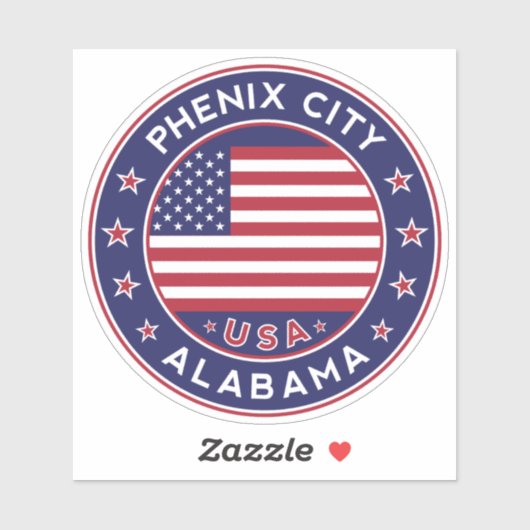Phenix City Alabama, Phenix City Sticker (Vel)