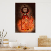 Phenix Girl Poster (Keuken)