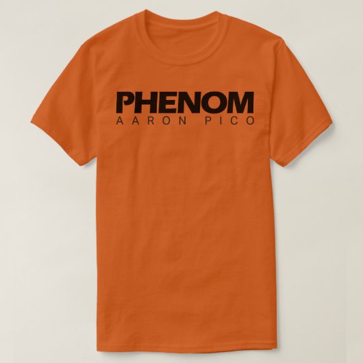 Phenom Aaron Pico T-shirt (Design voorkant)