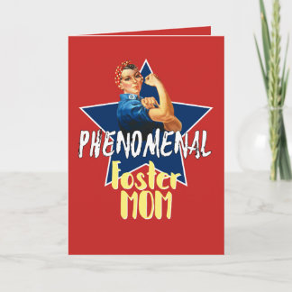 Phenomenal Foster Mom - Personalize Bedankkaart