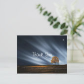 Phenomenal Sky Sunset bedankt Briefkaart (Staand voorkant)