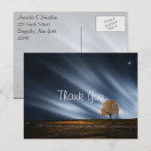 Phenomenal Sky Sunset bedankt Briefkaart (Voorkant / Achterkant)