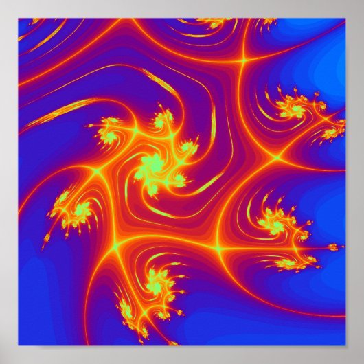Pheonix Fractal Poster (Voorkant)