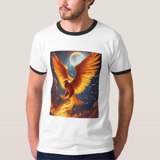 Pheonix ontwerp t-shirt (Voorkant)