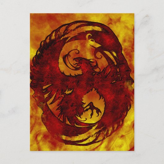 Pheonix Rising Fantasy 2 Briefkaart (Voorkant)