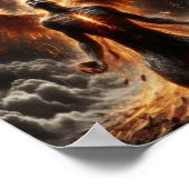 Pheonix Rising Internal Fire Poster (Hoek)