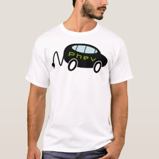 PHEV-auto en -stekker T-shirt