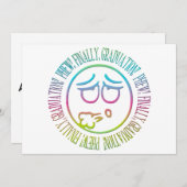 Phew! Tot slot, Afstuderen! Aankondiging (Voorkant / Achterkant)