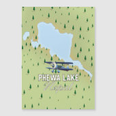 Phewa Lake Nepal reiskaart (Voorkant)