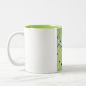 Phewa Lake Nepal reiskaart Tweekleurige Koffiemok (Links)