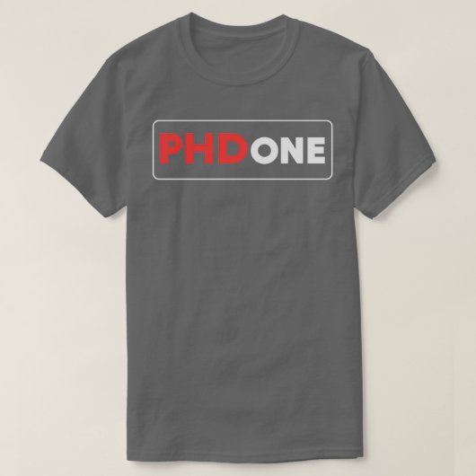 PhGedaan Post Afstuderen Cadeaubon T-shirt (Design voorkant)